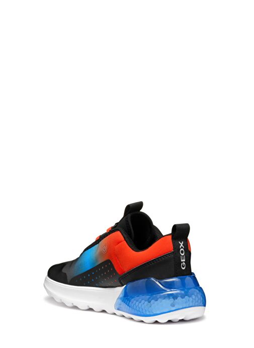 Geox Erkek Çocuk Siyah Activart Illuminus Junior Sneaker J45LYA02A9JC9B7S - Görsel 4