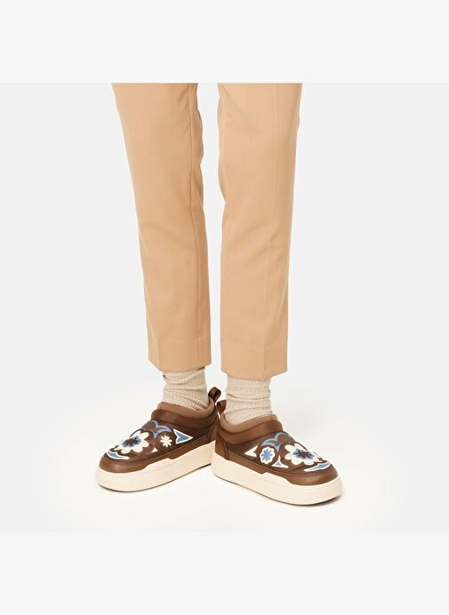 Kadın Sneaker ( Günlük) 80D2470030-MH07 Moon Boot Park Soft Flower Brown/Elephant Grey - Görsel 6