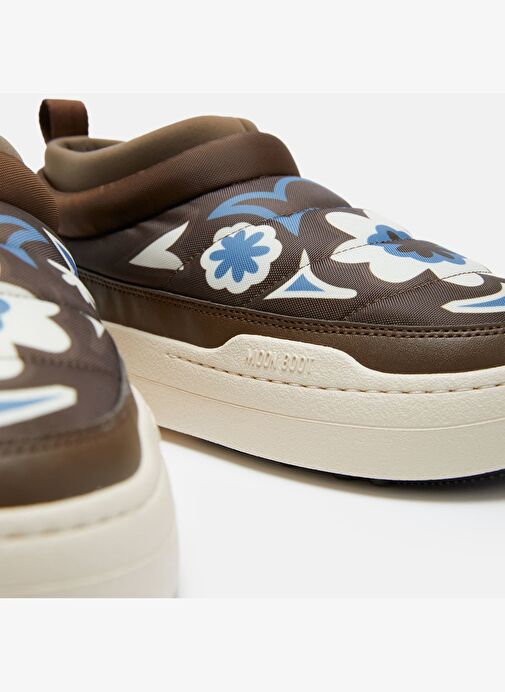 Kadın Sneaker ( Günlük) 80D2470030-MH07 Moon Boot Park Soft Flower Brown/Elephant Grey - Görsel 4