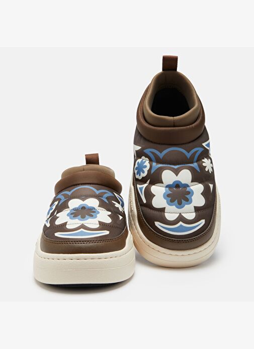 Kadın Sneaker ( Günlük) 80D2470030-MH07 Moon Boot Park Soft Flower Brown/Elephant Grey - Görsel 5