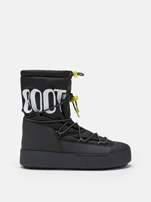 Erkek Bot (Kar) 80D2440080-N001 Moon Boot Mtrack Polar Nylon Black - Görsel 2