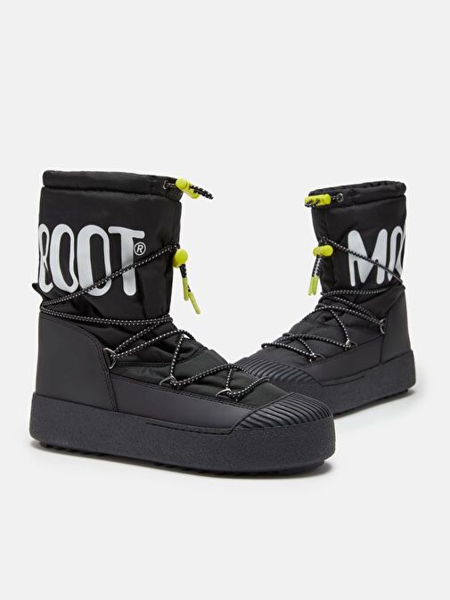 Erkek Bot (Kar) 80D2440080-N001 Moon Boot Mtrack Polar Nylon Black - Görsel 4