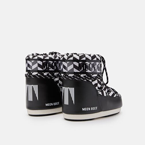 Kadın Bot (Kar) 80D1409550-NA02 Moon Boot Icon Low Optical Black/White - Görsel 3