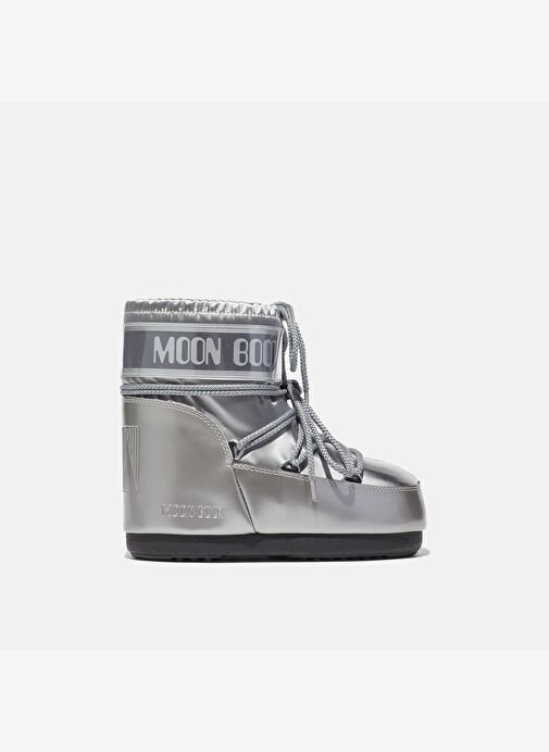 Kız Çocuk Bot (Kar) 80D1409350-H001 Moon Boot Classic Low Gla Silver 27-35 - Görsel 2