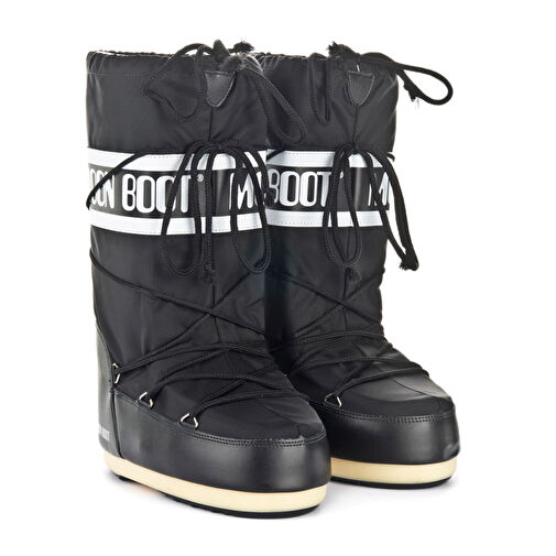 SİYAH Kadın Bot (Kar) 80D1400440-N001 Moon Boot Nylon Black - Görsel 3