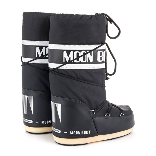 SİYAH Kadın Bot (Kar) 80D1400440-N001 Moon Boot Nylon Black - Görsel 4