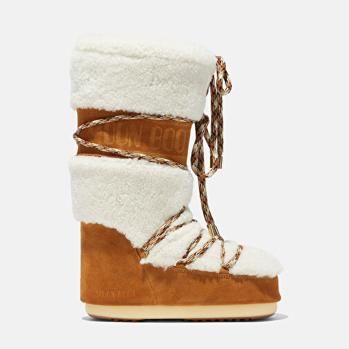 Kadın Bot (Kar) 80D1402610-MA03 Moon Boot Shearling Whisky/Off White - Görsel 2