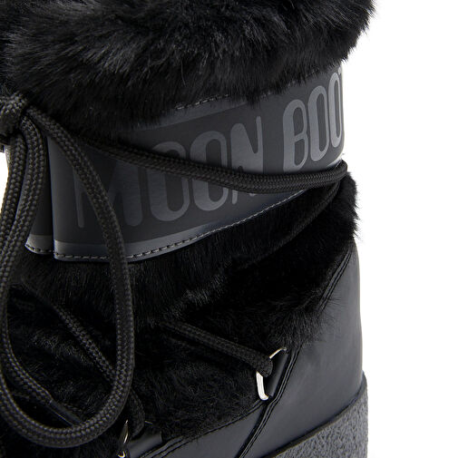 Kadın Bot (Kar) 80D2450130-N001 Moon Boot Ltrack Faux Fur Black - Görsel 5
