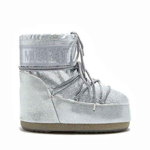 KADIN Bot (Kar) 80D1409440-H001 Moon Boot Icon Low Glitter Silver - Görsel 2