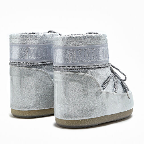 KADIN Bot (Kar) 80D1409440-H001 Moon Boot Icon Low Glitter Silver - Görsel 3