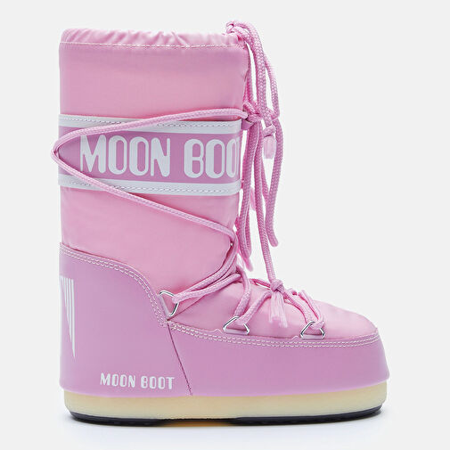 ICON NYLON K Kız Çocuk Bot (Kar) 80D1400440-J001 Moon Boot Nylon Pink (27-34) - Görsel 2