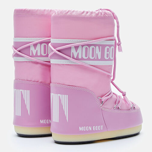 ICON NYLON K Kız Çocuk Bot (Kar) 80D1400440-J001 Moon Boot Nylon Pink (27-34) - Görsel 3