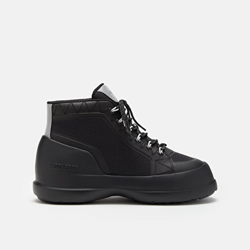 Erkek Bot (Kar) 80D2480080-N001 Moon Boot Luna Trek Mid Nylon Black - Görsel 2