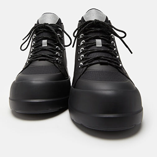 Erkek Bot (Kar) 80D2480080-N001 Moon Boot Luna Trek Mid Nylon Black - Görsel 4