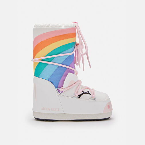 Kız Çocuk Bot (Kar) 80D3400270-AV20 Moon Boot Icon Unicorn White/Multicolor (23-26) - Görsel 2