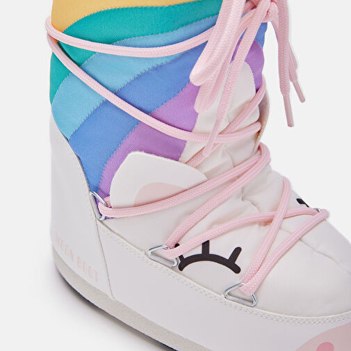 Kız Çocuk Bot (Kar) 80D3400270-AV20 Moon Boot Icon Unicorn White/Multicolor (23-26) - Görsel 5