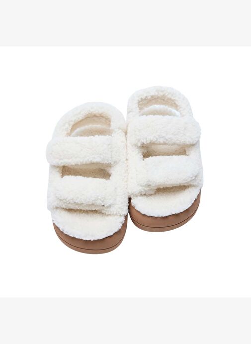 Kadın Bot 80D2420020-H017 Moon Boot MB TEDDY SANDAL Ice - Görsel 4