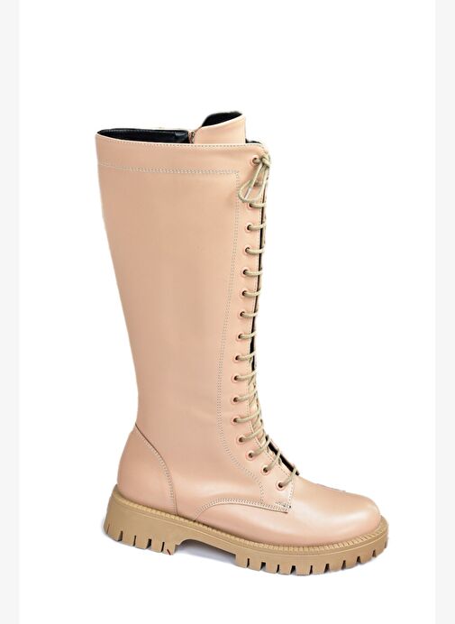 Ten Bağcıklı Günlük Kadın Çizme L430194009 - Görsel 9