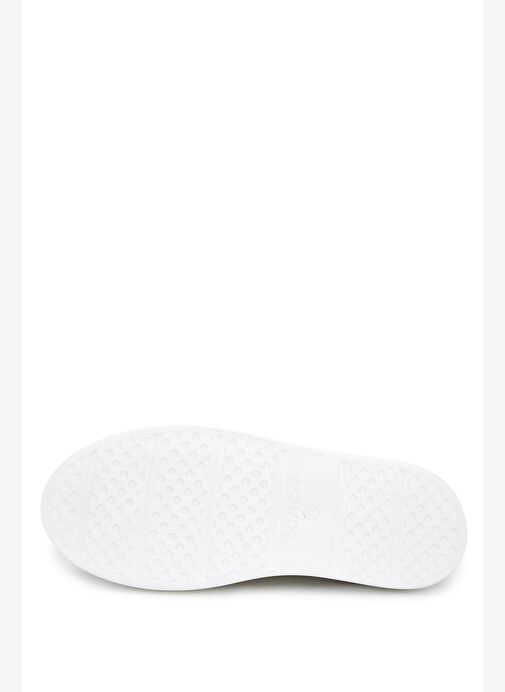 Tamer Tanca Kadın Suni Deri Beyaz Sneakers & Spor Ayakkabı - Görsel 4