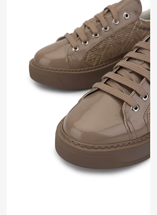Tamer Tanca Kadın Suni Deri Bej Sneakers & Spor Ayakkabı - Görsel 4
