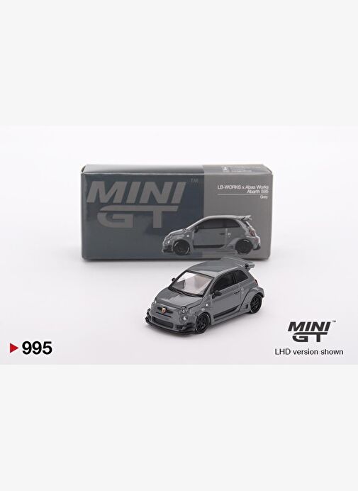 Mini Gt Abarth 595 Lb-Works X Abas Works Grey 995 - 15618869 | Boyner