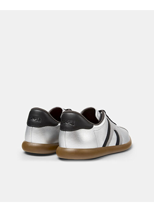 Camper Gümüş Kadın Deri Günlük Ayakkabı K201608-012 - Görsel 4