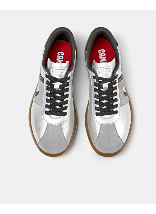 Camper Gümüş Kadın Deri Günlük Ayakkabı K201608-012 - Görsel 5