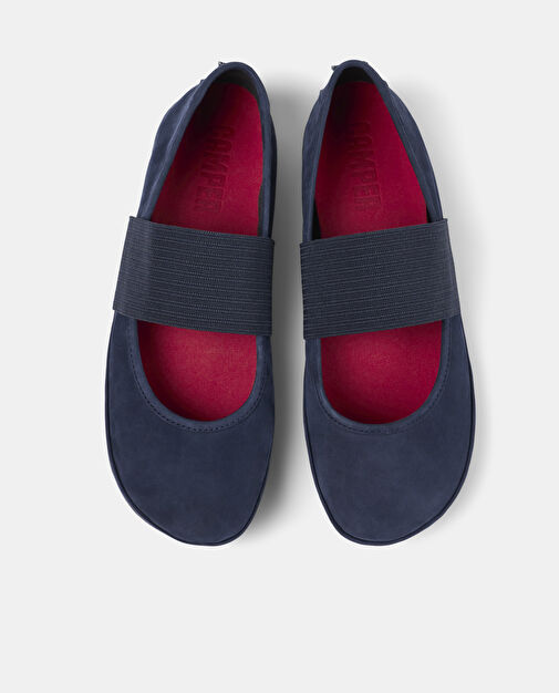 Camper Mavi Kadın Deri Babet 21595-243 - Görsel 5