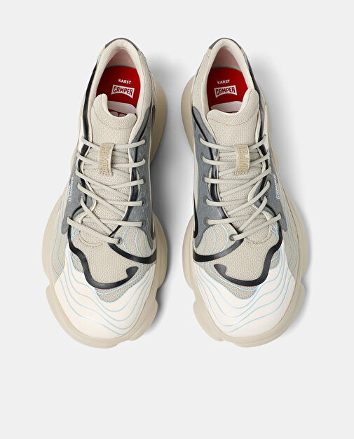 Camper Bej Erkek Deri Sneaker K100992-002 - Görsel 5