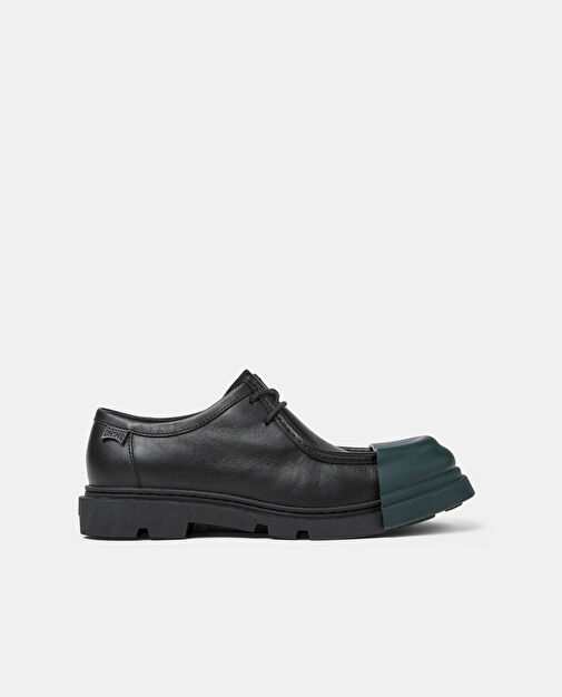 Camper Siyah-Yeşil Kadın Deri Günlük Ayakkabı K201469-017 - Görsel 2