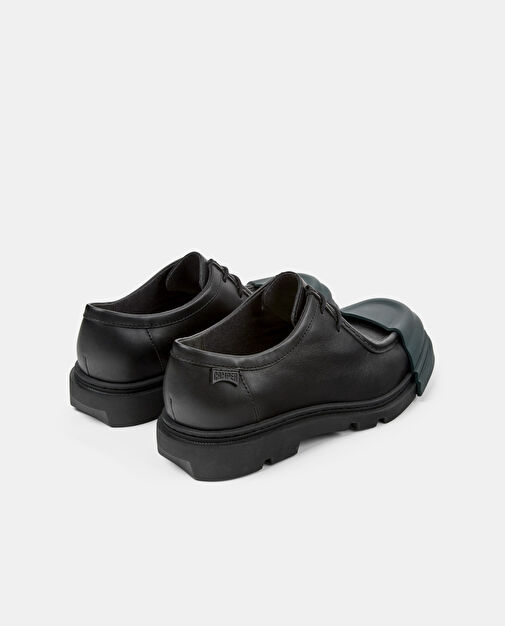 Camper Siyah-Yeşil Kadın Deri Günlük Ayakkabı K201469-017 - Görsel 4