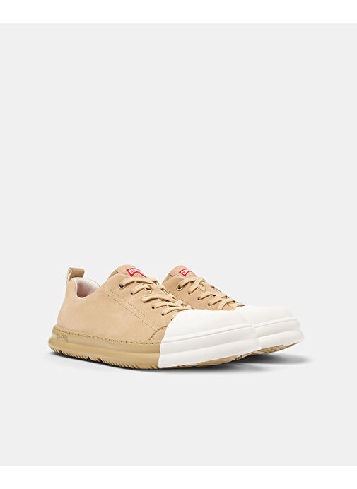 Camper Bej-Beyaz Erkek Deri Günlük Ayakkabı K100978-010 - Görsel 3