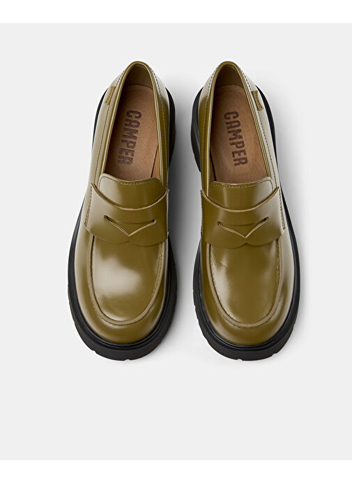 Camper Yeşil Kadın Deri Loafer K201425-026 - Görsel 5