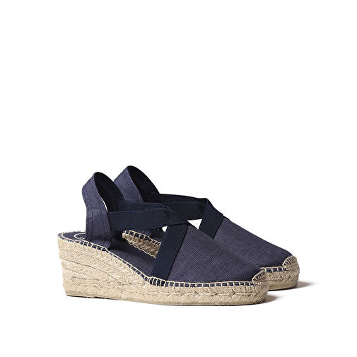 Toni Pons Lacivert Kadın Sandalet 1TONW2020087 - Görsel 3