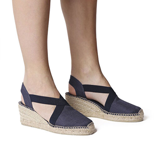 Toni Pons Lacivert Kadın Sandalet 1TONW2020087 - Görsel 5