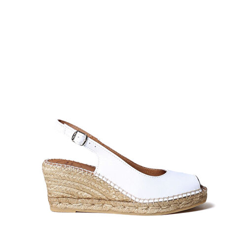 Toni Pons Beyaz Kadın Deri Sandalet 1TONW2022004 - Görsel 2