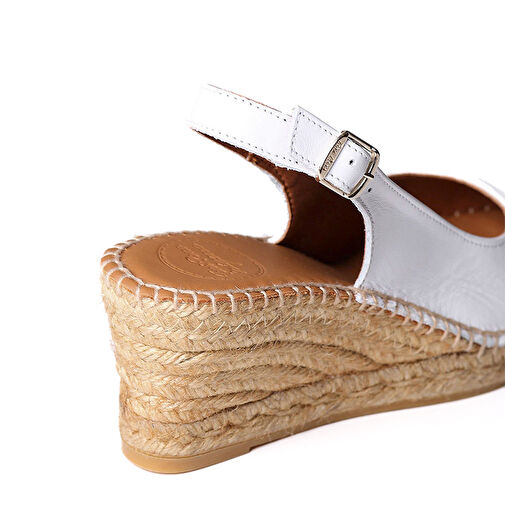 Toni Pons Beyaz Kadın Deri Sandalet 1TONW2022004 - Görsel 6