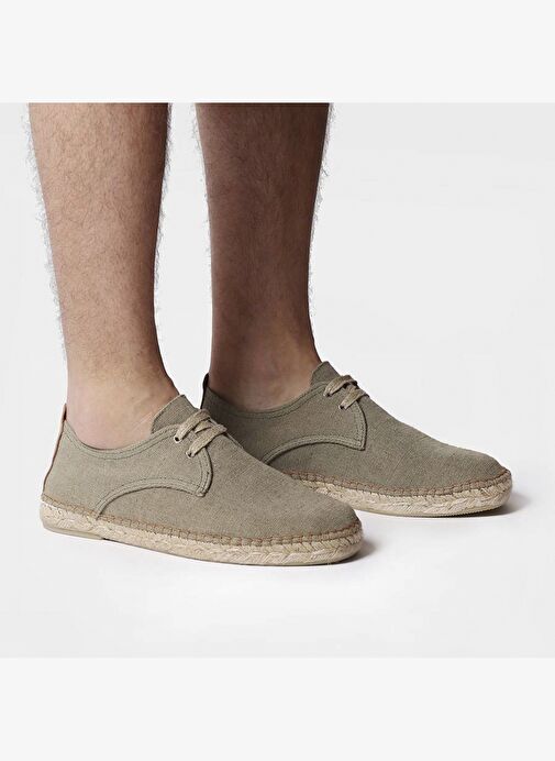 Erkek Espadril / Keten Dıxon Toni Pons Khakı - Görsel 5