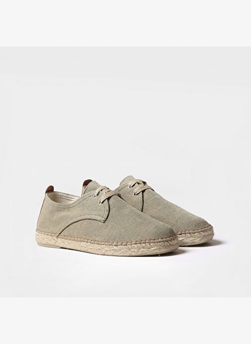 Erkek Espadril / Keten Dıxon Toni Pons Khakı - Görsel 3