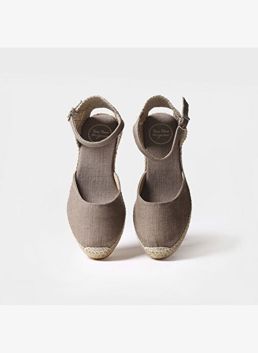 Kadın Sandalet Caldes Toni Pons Taupe - Görsel 4