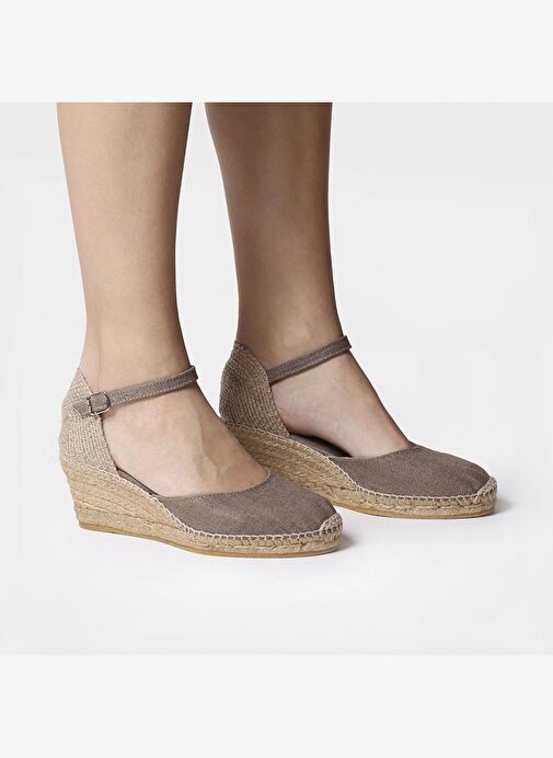 Kadın Sandalet Caldes Toni Pons Taupe - Görsel 5