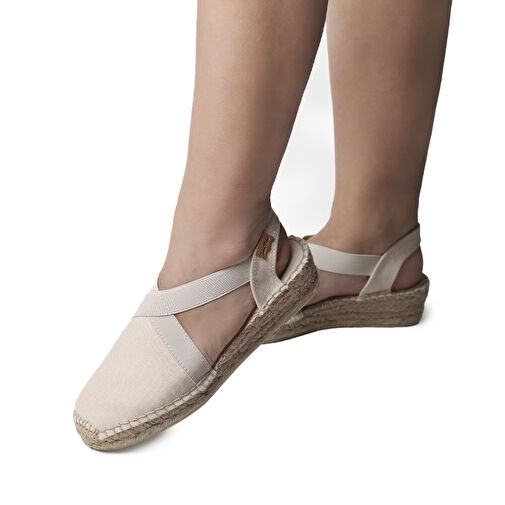 KADIN Sandalet Verona Toni Pons Ecru - Görsel 5