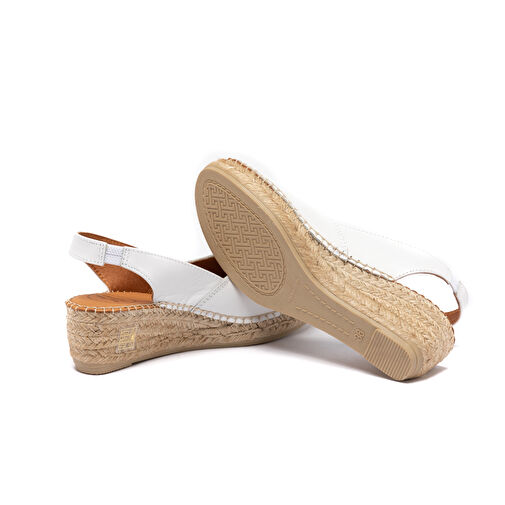 BERNIA-P Kadın Sandalet Bernia-P Toni Pons White (Blanc) - Görsel 5