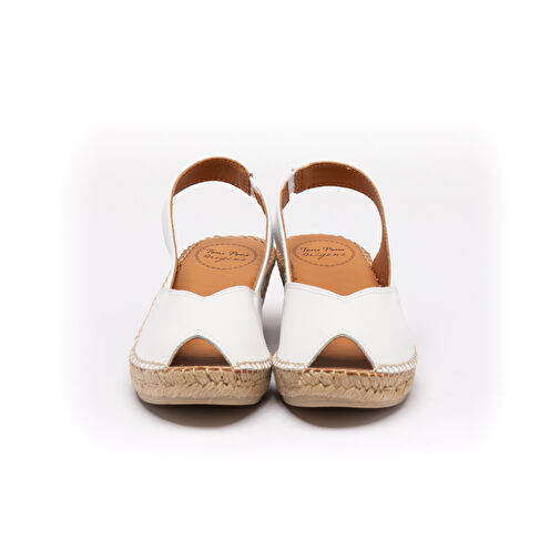 BERNIA-P Kadın Sandalet Bernia-P Toni Pons White (Blanc) - Görsel 6