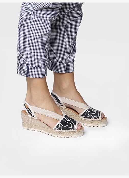 Kadın Sandalet Teide-TA Toni Pons Black - Görsel 5