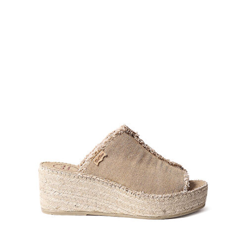 Toni Pons Bej Kadın Topuklu Terlik 1TONW2023082 - Görsel 2