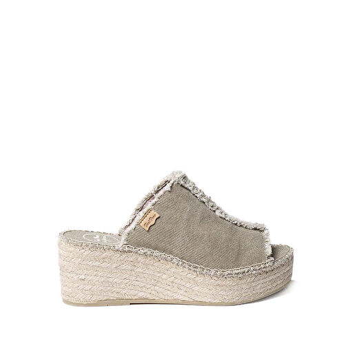 Toni Pons Haki Kadın Topuklu Terlik 1TONW2024044 - Görsel 2