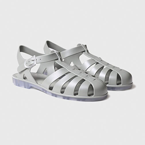 Toni Pons Gri Kadın Sandalet 1TONW2022039 - Görsel 3