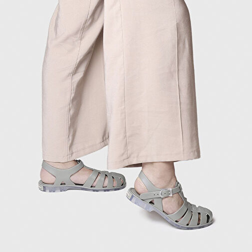 Toni Pons Gri Kadın Sandalet 1TONW2022039 - Görsel 5