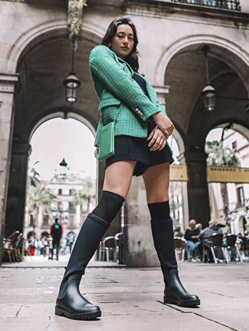 Kadın Çizme (Yağmur ) Cardiff Toni Pons Ankle Boot Water Black (Negre) - Görsel 6